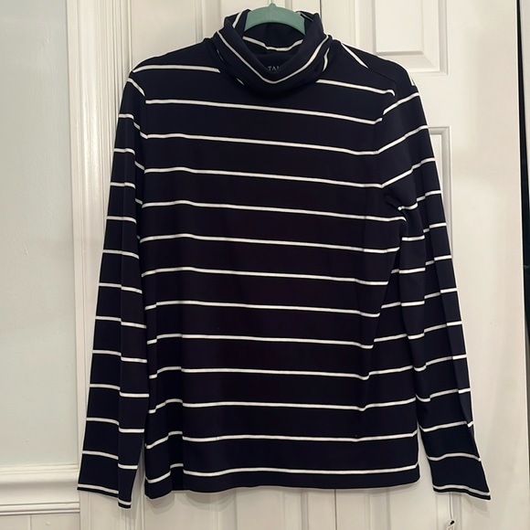 Talbots Tops - Talbots Striped Turtleneck